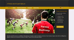 Desktop Screenshot of fitness-bootcamp-berlin.de