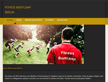 Tablet Screenshot of fitness-bootcamp-berlin.de